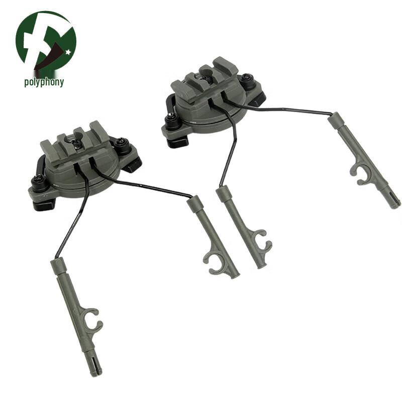 Rotatable Horn Headset Mount for Tactical Helmets