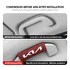 ABQ4   For KIA 2pcs Car Roof Handle Gloves Ceiling Armrest Cover Universal Ceed Sportage Rio K5 K2 Optima Cerato Venga Sedona