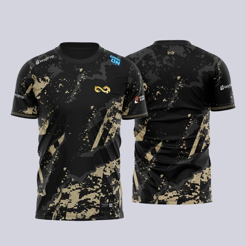 

CSGO Esports Team Eternal Fire 2025 Новые майки CS2 Major Game Тренировочные костюмы Унисекс Уличные свободные топы Футболки с графикой XL