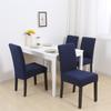 1 /2 /4 /6pcs Solid Color Chair Cover Elastic Slipcovers Chair Covers For Kitchen Dining Room Wedding Banquet Home Spandex Stretch