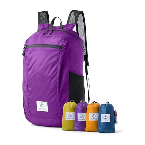 

[4Monster] Outdoor Backpack, Folding Rucksack, Portable Rucksack, Lightweight, Folding Rucksack, Large Capacity, Waterproof, Folding Knapsack,