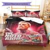 connor mcgregor Pattern Bedding Quilt Set Quilt Cover Pillowcase Home Decoration Birthday Gift (1 * duvet cover + 2 * pillowcase, without core)