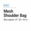 Daiso Shoulder Mesh Bag - Yellow