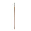 Long Handle Artist Paintbrush for Large Canvas Painting Wooden Grip Professional Nylon Bristles Multi Head Avaliable