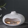 Ceramic Burner Cone Accents Tray Smudge Bowl Holder for Tabletop Office Farmhouse Bedroom