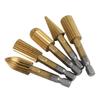 6.3mm Hex Shank HSS Rotary File for Electric Drill & Woodworking