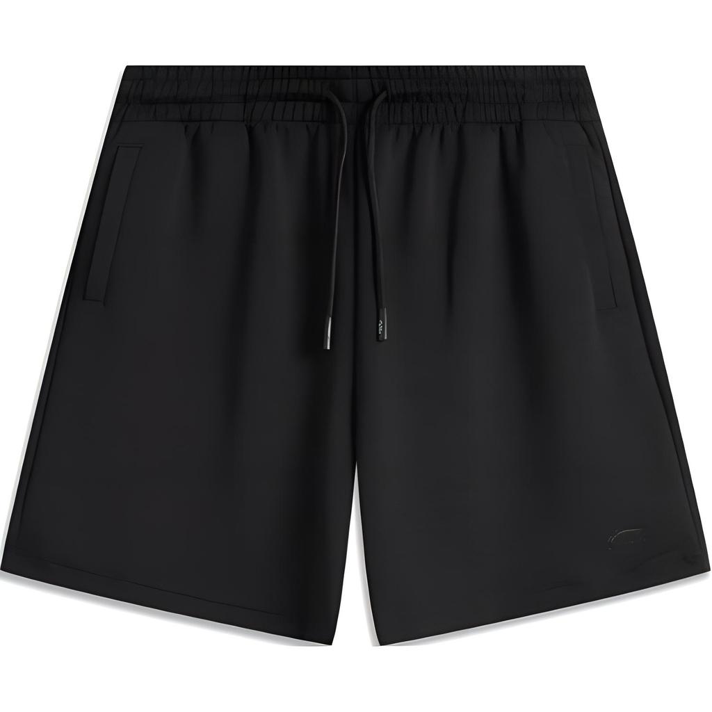 Li-Ning Loose Comfortable Lace-Up Casual Shorts Women shorts Black AKSU528-2