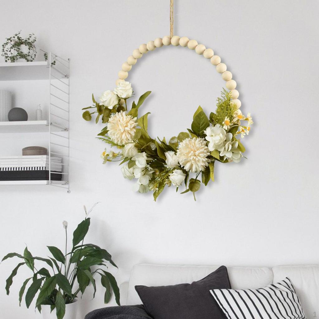 Door Wreath - Fresh Greenery Home Decor Accent