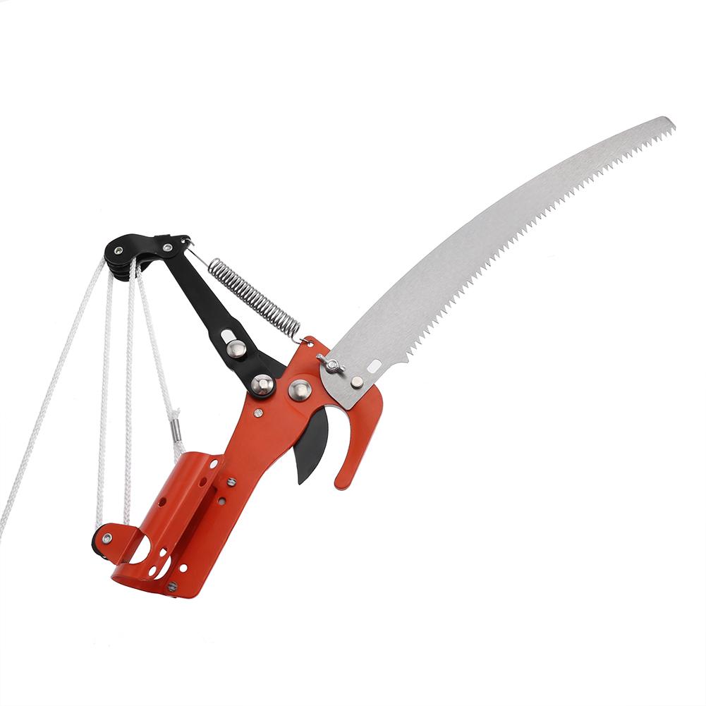 2 In 1 Outdoor High Branch Scissors Pruning Shears Garden Tools (Scissor Saw, No Rod)