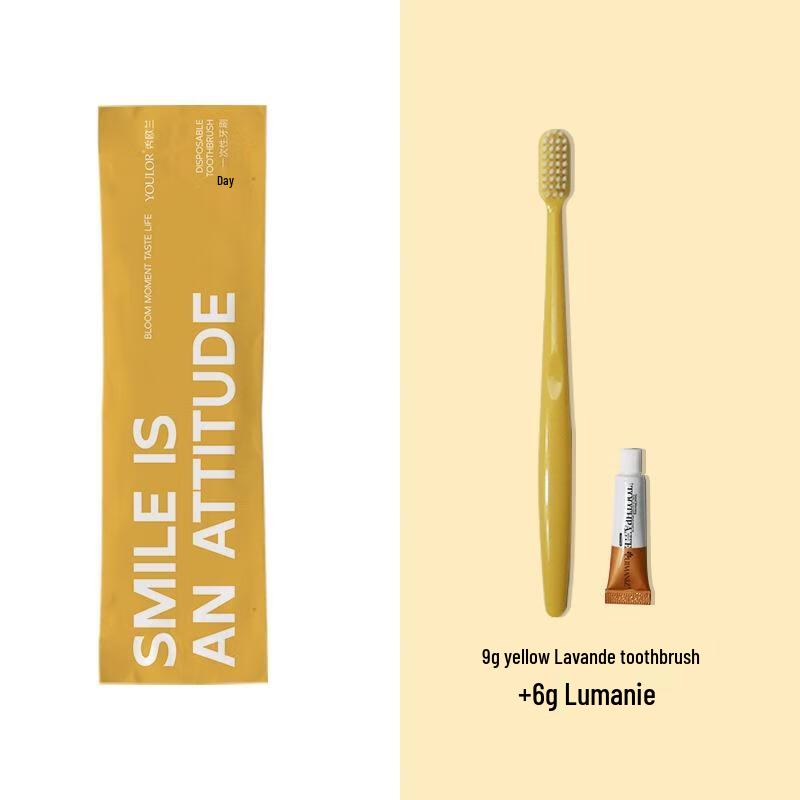 Disposable Soft Bristle Toothbrush Set