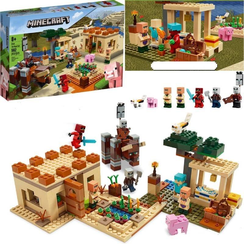 My World Villager Assembly Blocks Gift For Boys Creative Play Construction Set