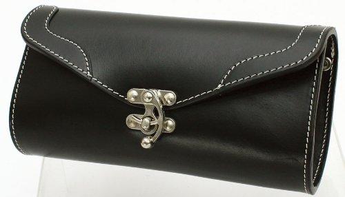 

Сумка на руль DEGNER кожаная толщина 4 мм черная 13,5x25,5x7,5 см SB-19