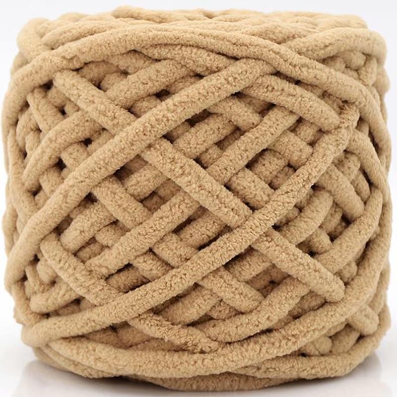 100g/Ball Super Soft Acrylic Cotton And Polyester Blend Cotton Yarn DIY Wool Yarn For Hand Knitting Scarf Thick Line Long Yarn
