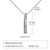 Viking Valknut Pendant Necklace for Men Stainless Steel Stylish Mobius Geometric Neckchain Norse Odin Collar Jewelry for Male