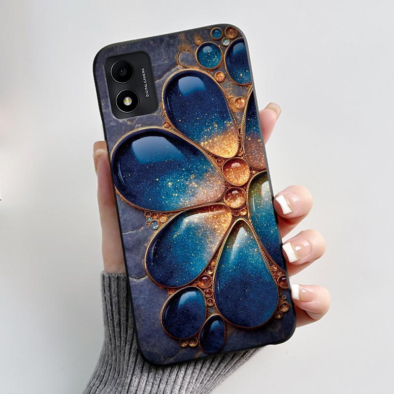 Casing For TCL 305i 5164D Phone Case Aesthetic Luxury Cute Cool Boys Girls Soft silicone Protective Back Cover Black TPU Shell