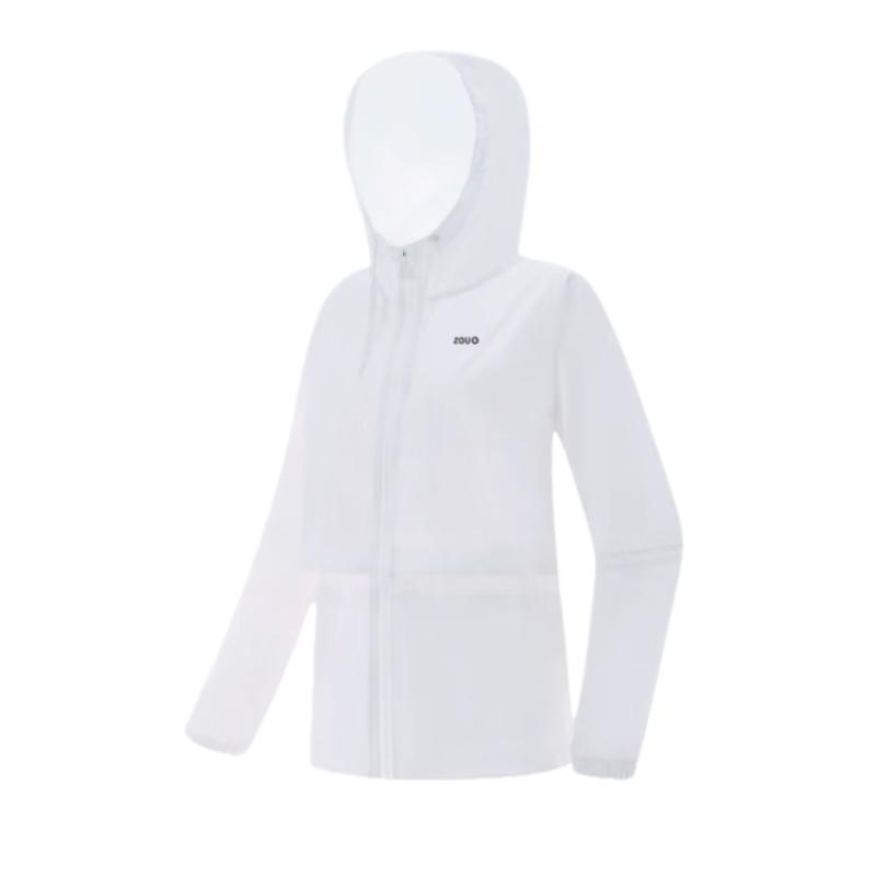 Zauo Spliced Outdoor Sun Protection Shirt