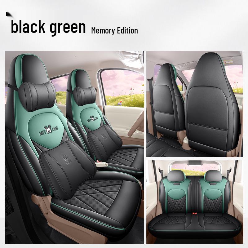 Fifth-Generation 2026 Wuling Hongguang MINIEV Four-Door Seat Covers – Full Coverage Leather Cushions for All Seasons