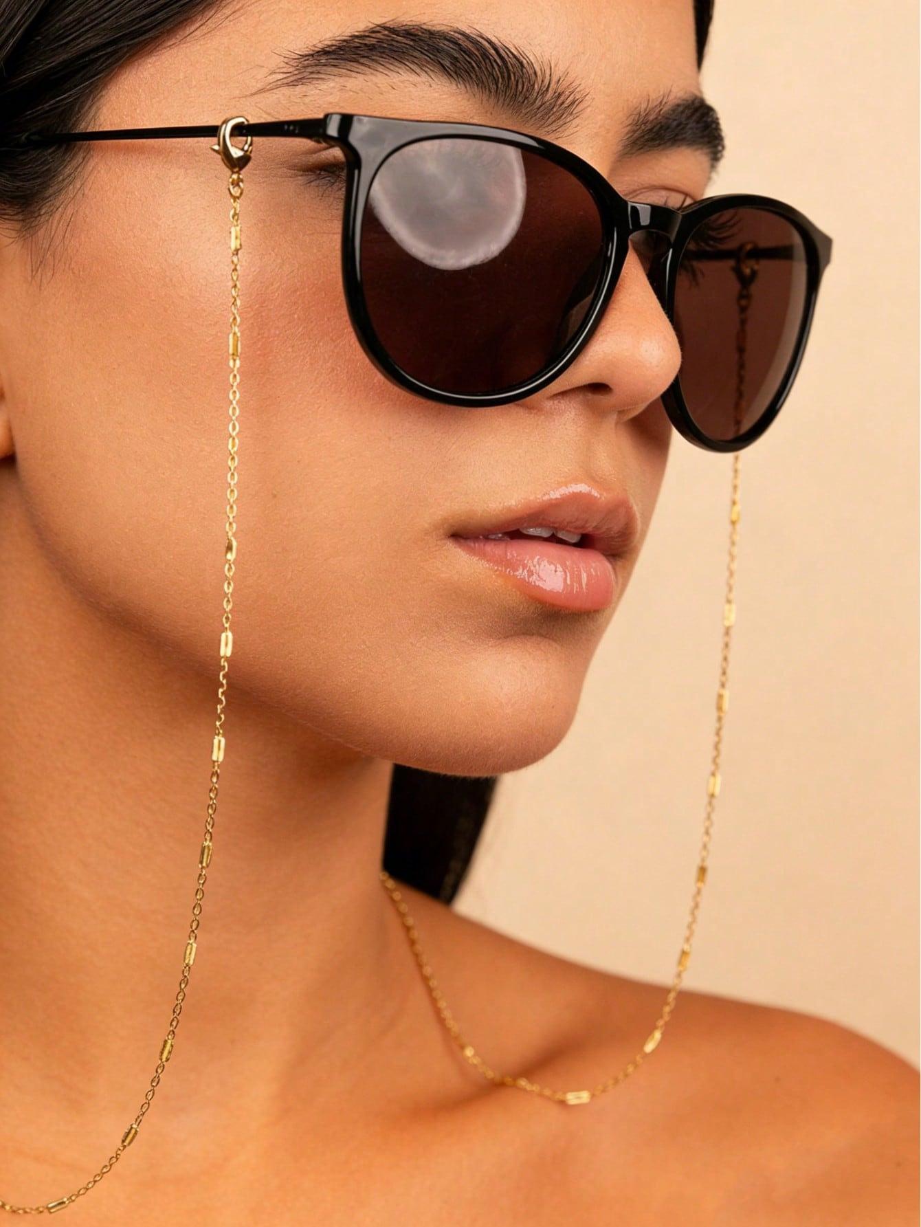 

Fashion Metal Eyeglass Chain, Sunglasses Hanging Rope One Size золотой