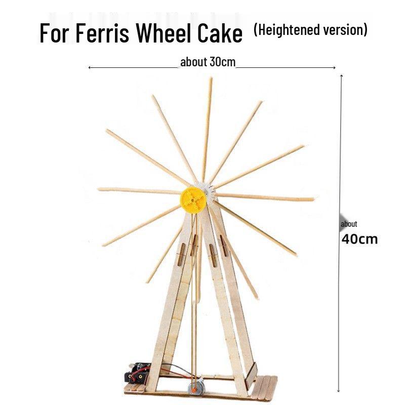 Men’s Birthday Cake Decoration Ferris Wheel Windmill Style