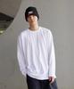 CREAM SODA LAB Solid Basic Long Sleeve White