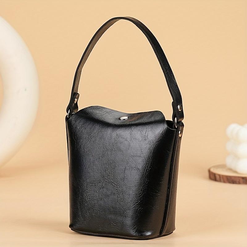 

Women s Elegant Mini Handbag - Spherical Coin Purse with Wrist Strap & Snap Closure, Golden- Compact Wallet-Style Bag