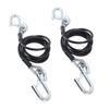 1 Pair Trailer Safety Cable 7 Feet BX88196 7500 Lbs Load Capacity Trailer Coiled Safety Chains
