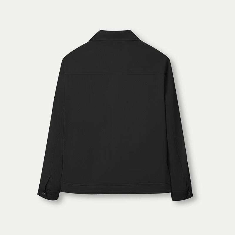 Herrenmode Wellenmuster Reversjacke