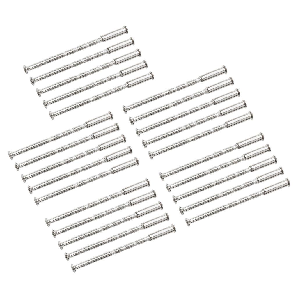 25pcs  Door Handle Screws Set For Eophmi For M3 Door Handle Fixing Screws Door Handle Bolt Fixings   Escutcheons Cabinet Drawer