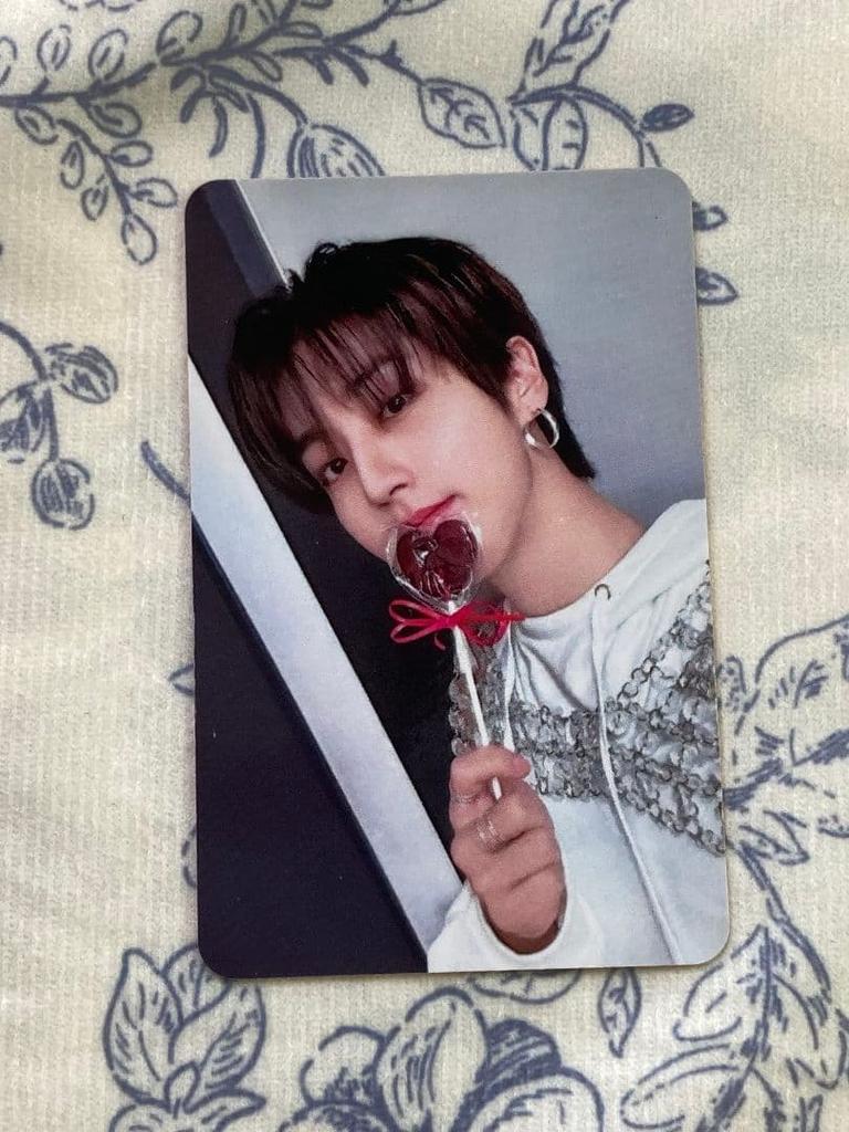 [USED] Stray Kids Raku-STAR Han Skiz Winning Trading Card