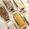 Noodle Storage Box Food Grade Storage Container Canned Spaghetti Hanging Noodles Box Sealed Jar For Whole Grains And Cereals YLE606