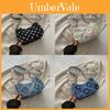 Chic Commuter Crescent Bag Stylish Canvas Crossbody Purse For Trendy Women