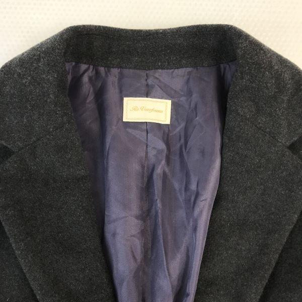 Re.Verofonna Japan Wool Chester Coat Women’s M Gray Long Coats Jacket(USED)