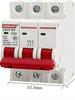 DZ47-63a 2P Miniature Circuit Breaker, 1P Air Conditioner Main Switch with Leakage Protection