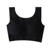 Yoga Sports Bra For Women Nylon Wireless Full Coverage With Shock Absorption For Active Wear