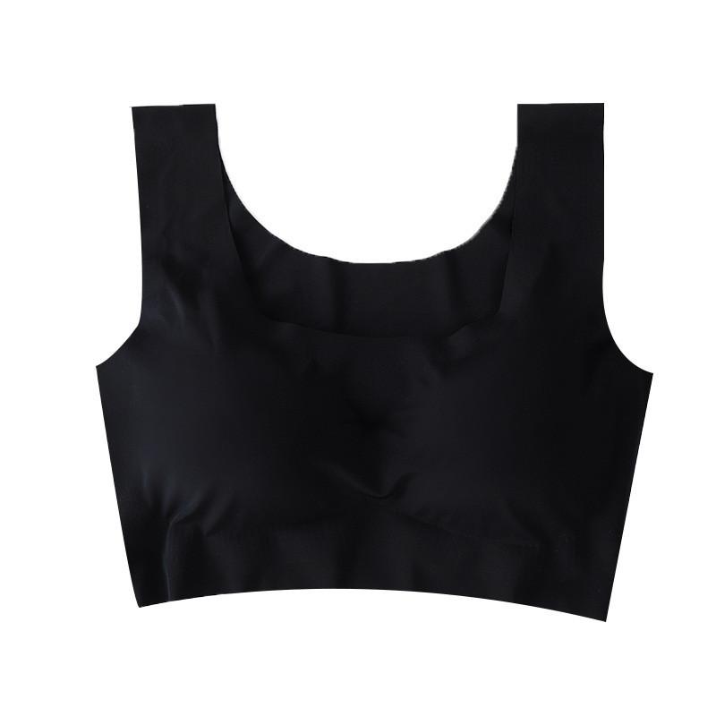 Yoga Sports Bra For Women Nylon Wireless Full Coverage With Shock Absorption For Active Wear