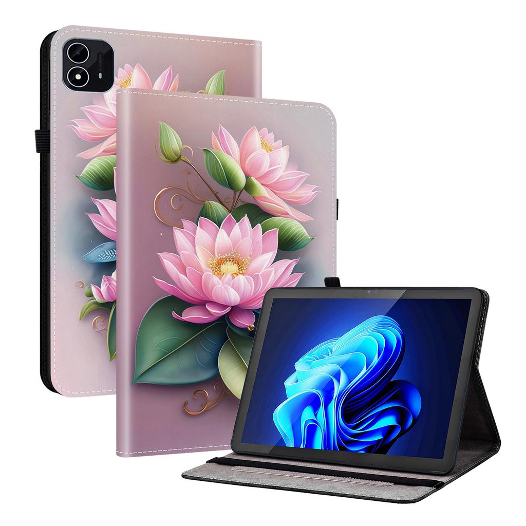 PU kožené pouzdro na tablet pro itel Pad One- 11 stylů! Odolný, se 2 sloty na stojánek, držákem na pero a sloty na karty, flexibilní zadní kryt z TPU