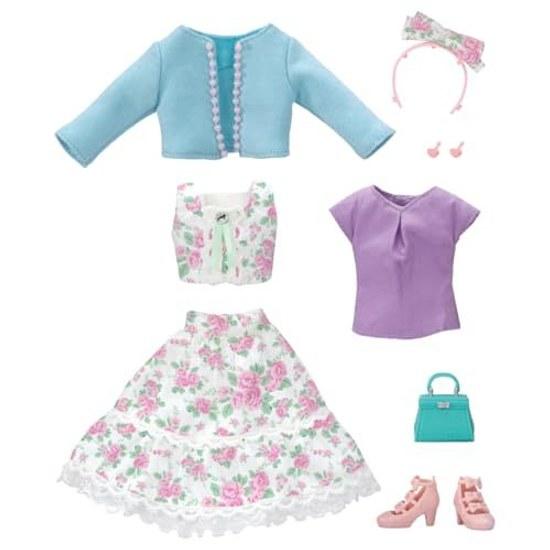 Takara Tomy Licca-chan Dress LW-18 Romantic Dolly Dress-up Toy Pretend Play Ages 3 Up