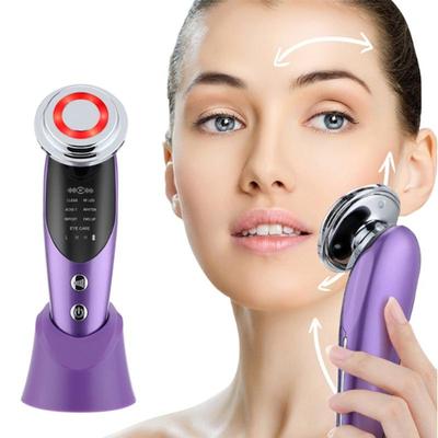 7-in-1-Facelift-Gerät, RF-Mikrostrom, Hautverjüngung, LED-Gesichtsmassagegerät, Lichttherapie, Anti-Aging-Falten-Schönheitsgerät