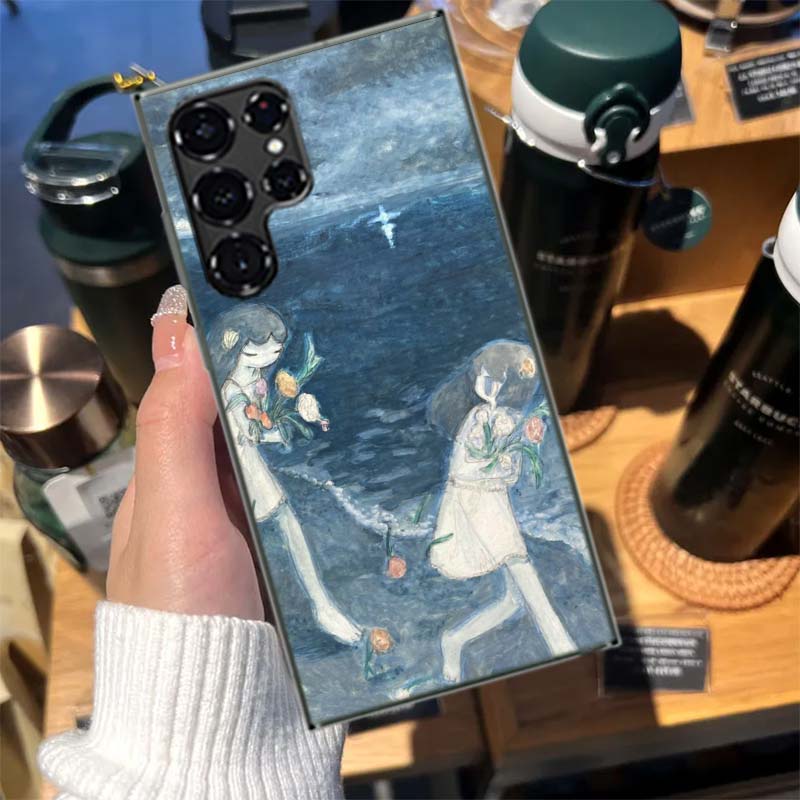 Aya Takano Paintings Cases Phone Case for Samsung Galaxy S26 Ultra S25 Edge S24 S23 FE S21 Plus S20 S22 S10 Cover TPU Capa Shell