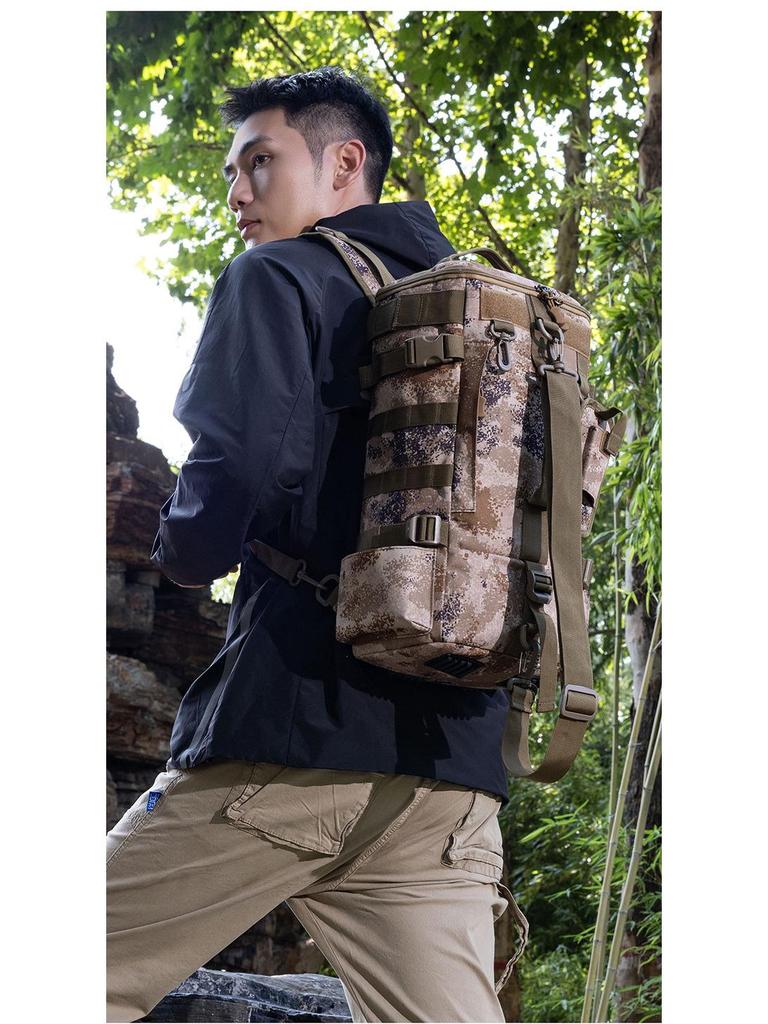 Waterproof Fishing Gear Backpack: Multifunctional Shoulder Bag for Outdoor Use