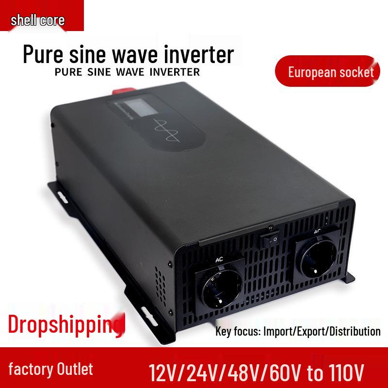 

European Standard Pure Sine Wave Inverter: 500W-5000W, 12V-96V to 110V, 60Hz for Household Use 500W-24V