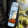 1PC Ghost Pumpkin Halloween 750ml Color Plastic Sports Water Bottle Leakproof Flip Straw Lid Suitable for Sports Office Home Use