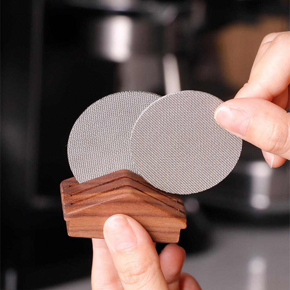 Storage Base Coffee Filter Paper Stand Coffee Filters Espresso Cup Reusable Puck Screen Holder Coffee Paper Storage Rack