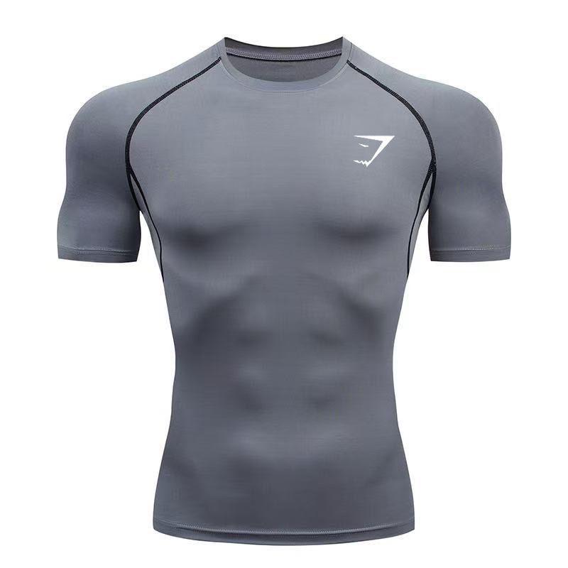 Męska koszulka do biegania z szybkoschnącego, rozciągliwego materiału - Kolekcja Gymshark Lato 2025