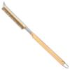Wood Handle Grill Cleaning Brush 53.5cm Long Pizza Stone Cleaner Brush  BBQ
