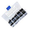 300pcs M2.5 X 3 20mm 12.9 Grade Black Alloy Steel Hex Socket Head Cap Screw Bolt with Nut