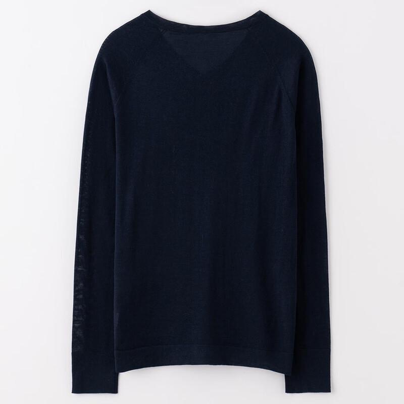 Men's 100% Merino Wool V-Neck Pullover