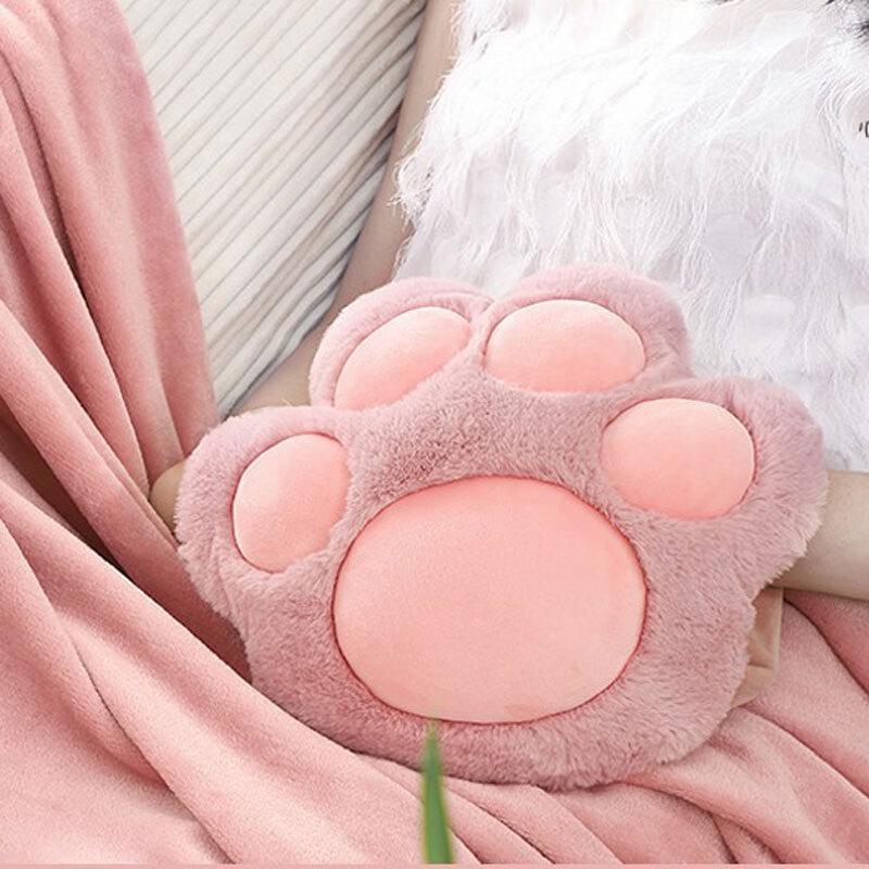 Cute Cat Paw Rechargeable Hot Water Bag