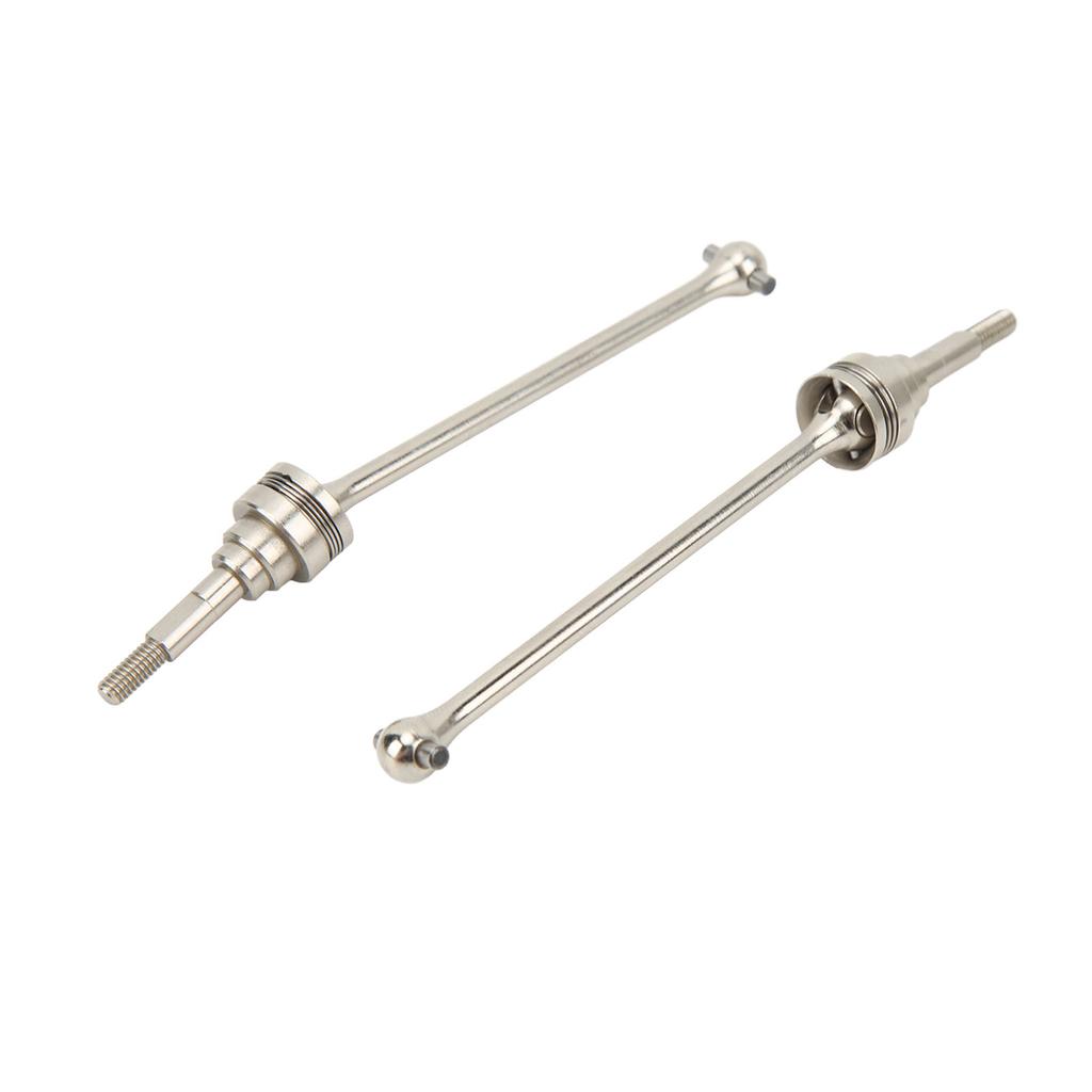 2Pcs RC Drive Shaft 8mm Dia Ball RC Front CVD Drive Shaft for TRAXXAS SLASH 1/10 RC Car Silver