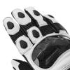 Komine GK-851 Carbon Protect Winter Gloves for Motorcycles White L